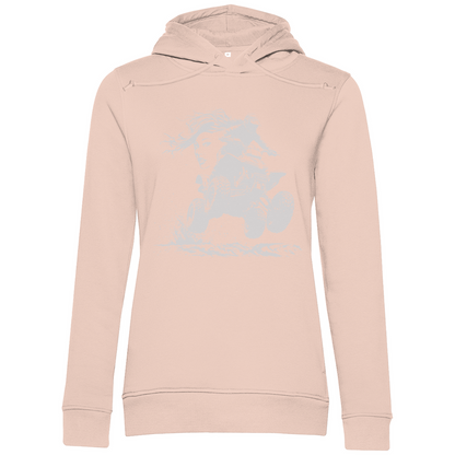 Sweat à capuche bio premium pour femme Quad FunLady