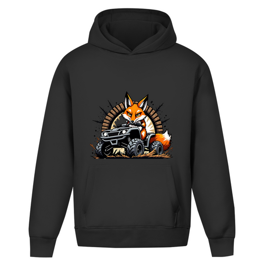 Oversize Hoodie Ohne Kordel Quad OffroadFuchs