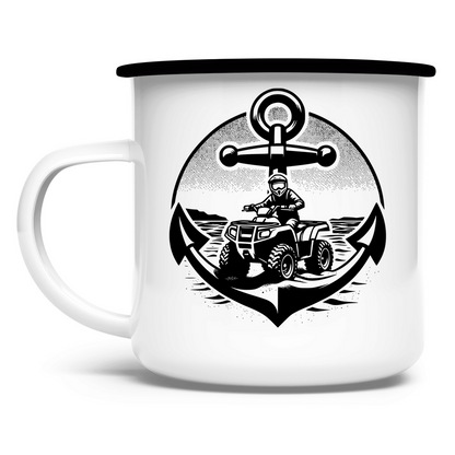 Enamel Mug Quad Anchor