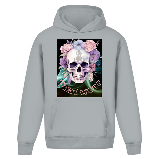 Sweat à capuche oversize sans cordon de serrage Quadwear