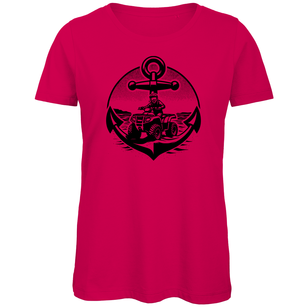 T-shirt bio premium pour femme Quad Anchor