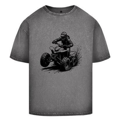 Oversize Washed T-Shirt Quad Offroad Power