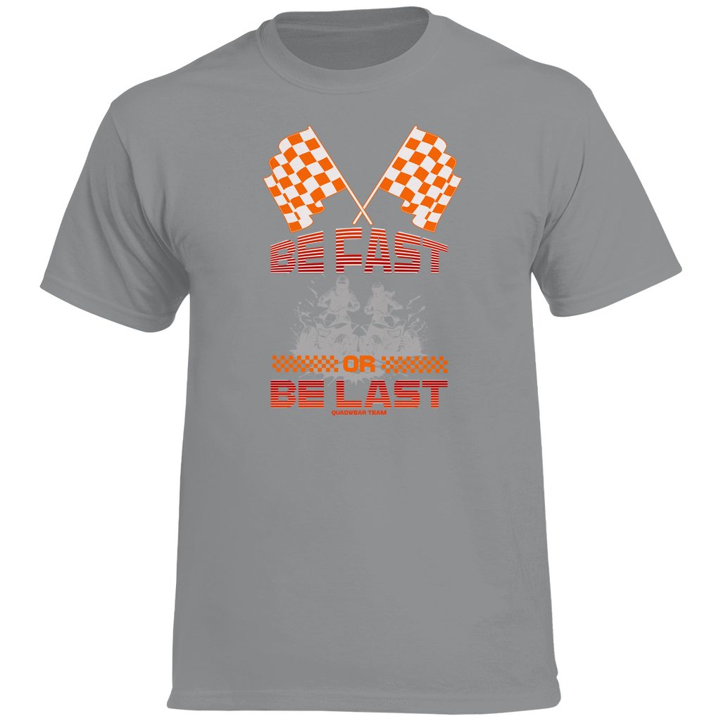 T-shirt premium pour homme Quad Soyez rapide ou soyez le dernier