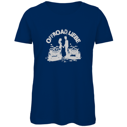 T-shirt bio premium pour femme, motif Quad Offroad Love