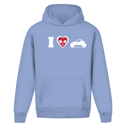 Oversize Hoodie Ohne Kordel I Love Buggy