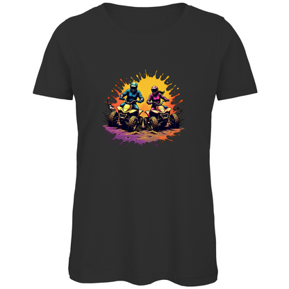 Damen Premium Bio T-Shirt Quad Offroad