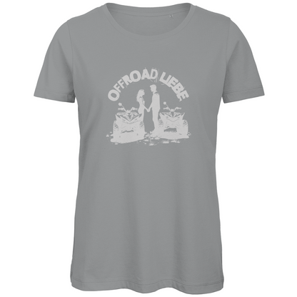 T-shirt bio premium pour femme, motif Quad Offroad Love
