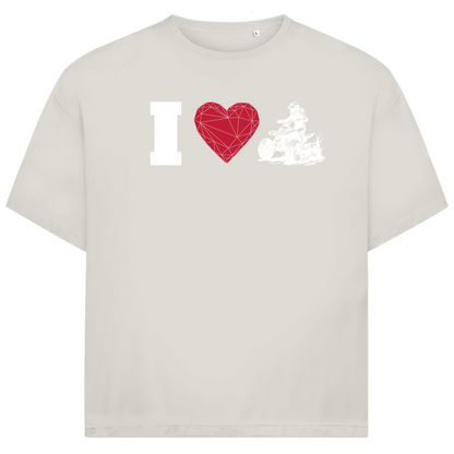 Unisex Jack and Jones Oversize T-Shirt I Love Quad
