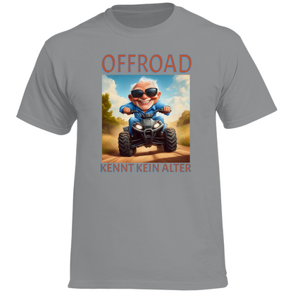 Herren Premium T-Shirt Quad Offroad kennt kein Alter