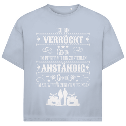 Unisex Jack and Jones Oversize T-Shirt Verrückt genug