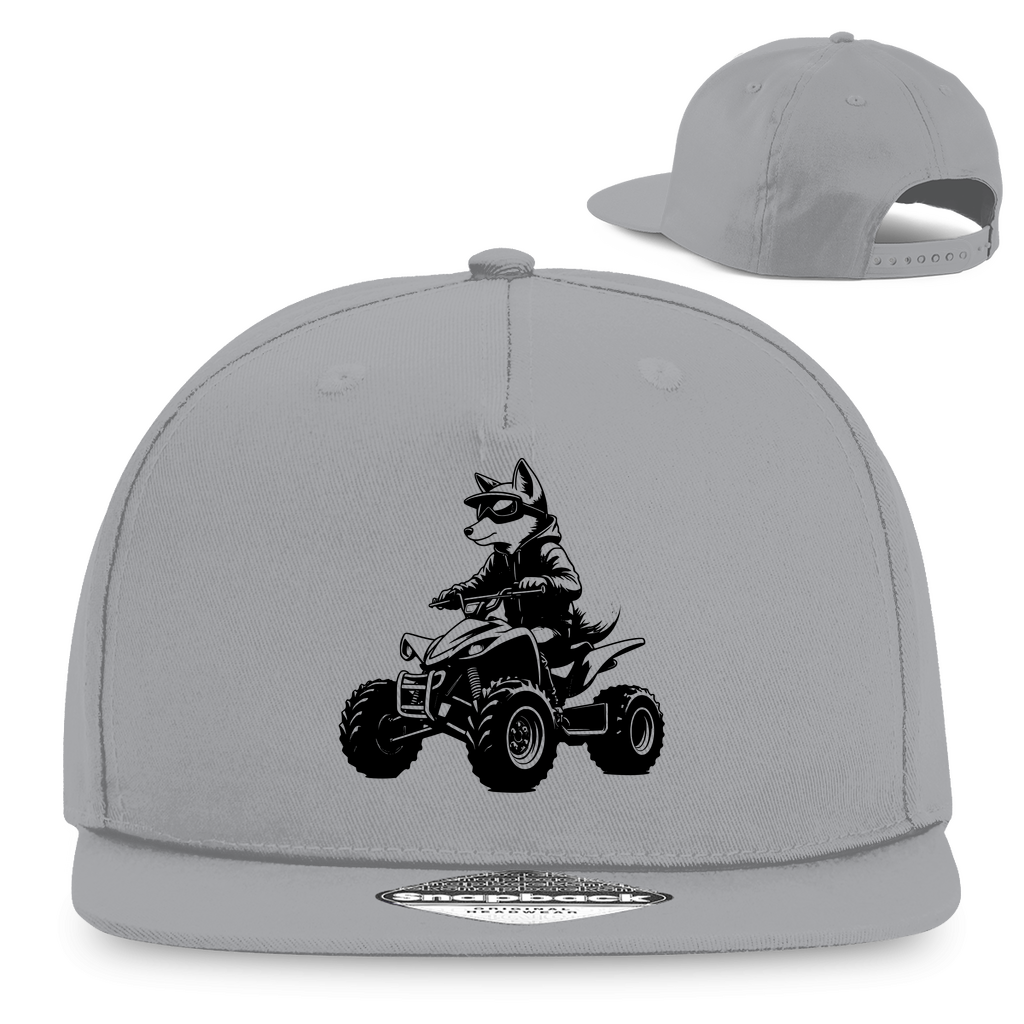 Snapback rapper cap quad fox