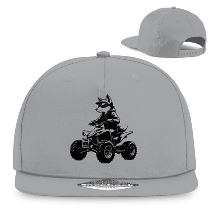 Snapback rapper cap quad fox