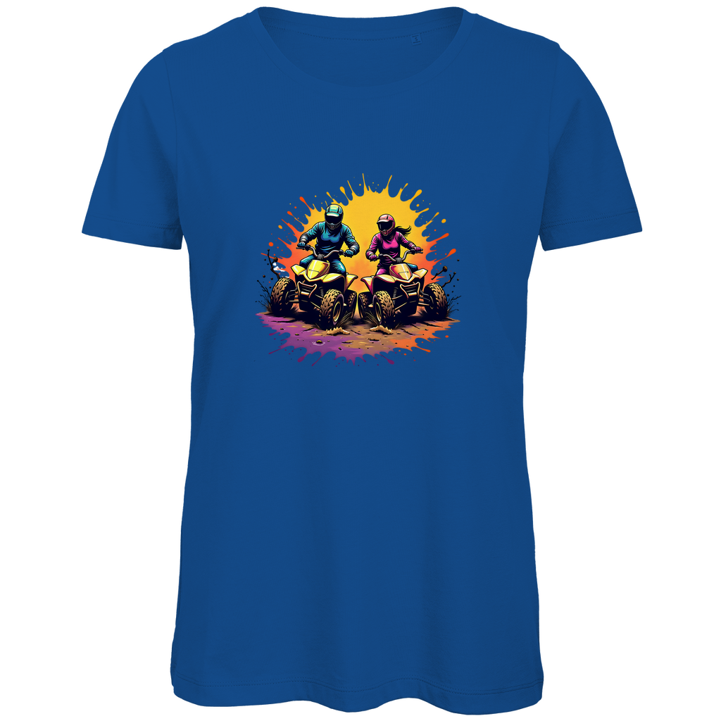 Damen Premium Bio T-Shirt Quad Offroad