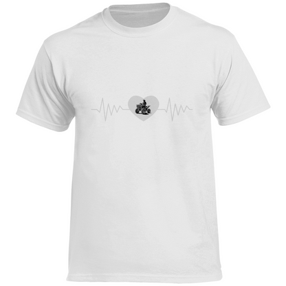 Herren Premium T-Shirt Quad Herzline