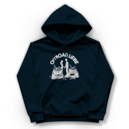 Sweat à capuche pour femme Quad Offroad Love