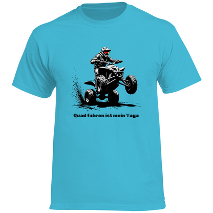 Herren Premium T-Shirt Quad fahren ist mein Yoga