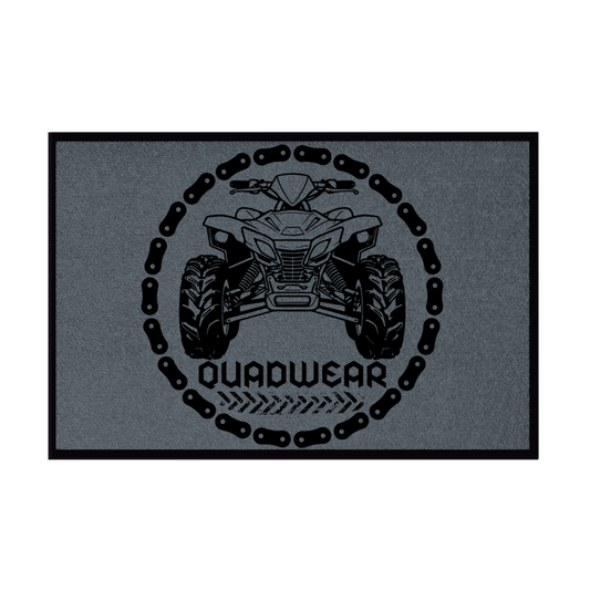 Fußmatte mit Gummirand Quadwear