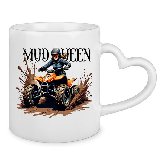 Tasse mit Herzhenkel MudQueen