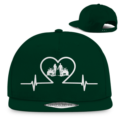 Snapback Rapper Cap Quad Herzline