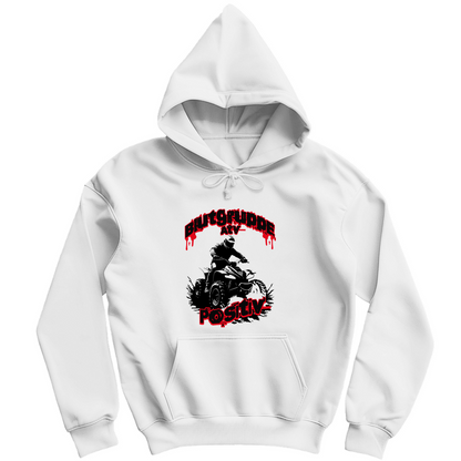 Herren Hoodie Quad Blutgruppe ATV Positiv