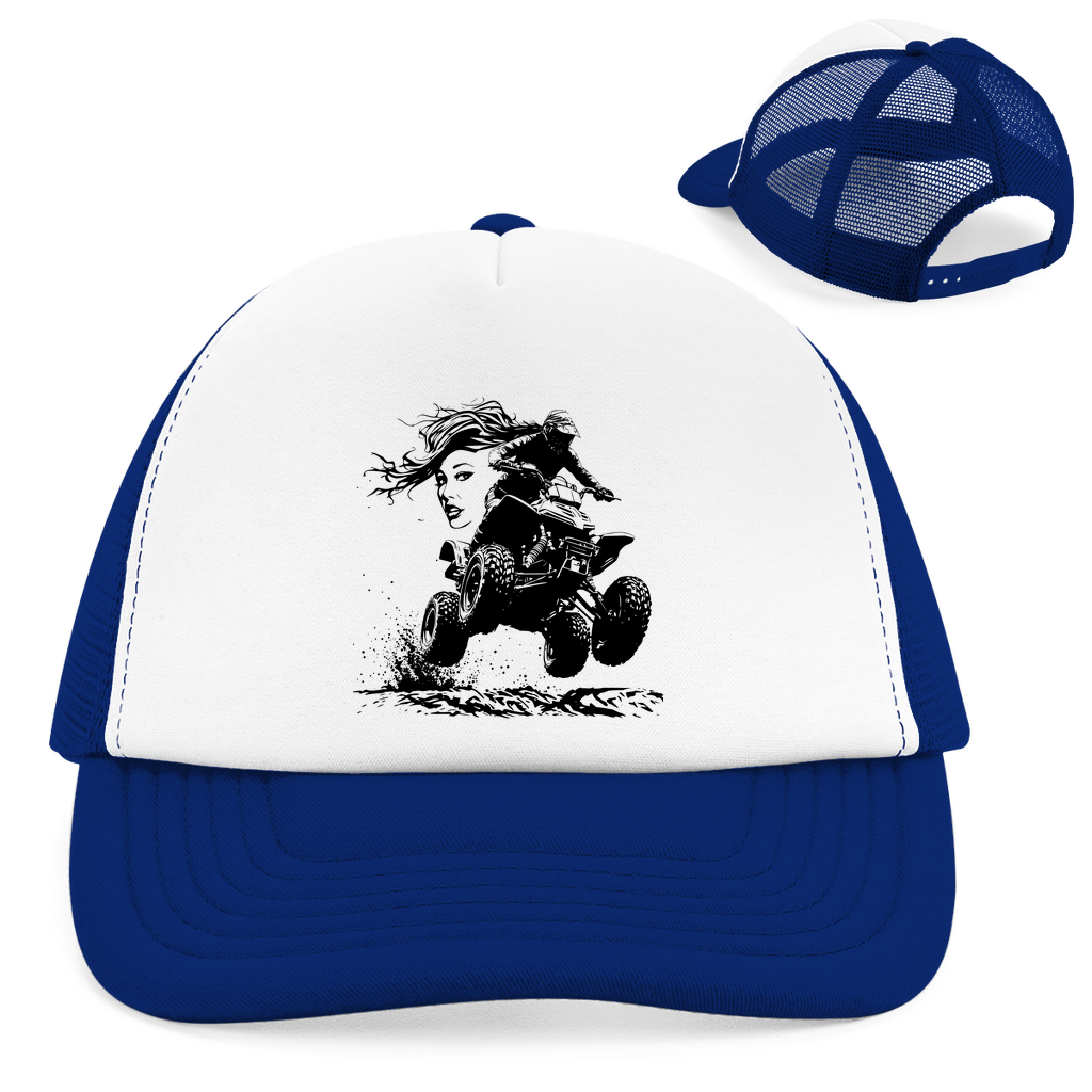 Retro Trucker Cap Quad FunLady
