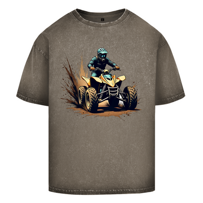 T-shirt délavé oversize Quad Offroad