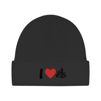 Organic cotton hat I Love Quad