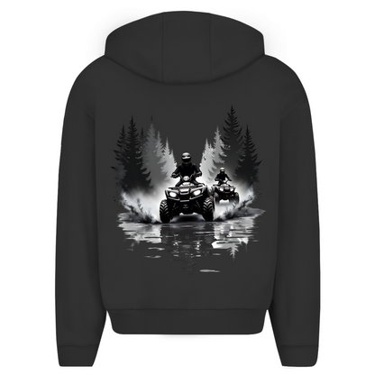 Oversize Zipper Hoodie Quad Offroad