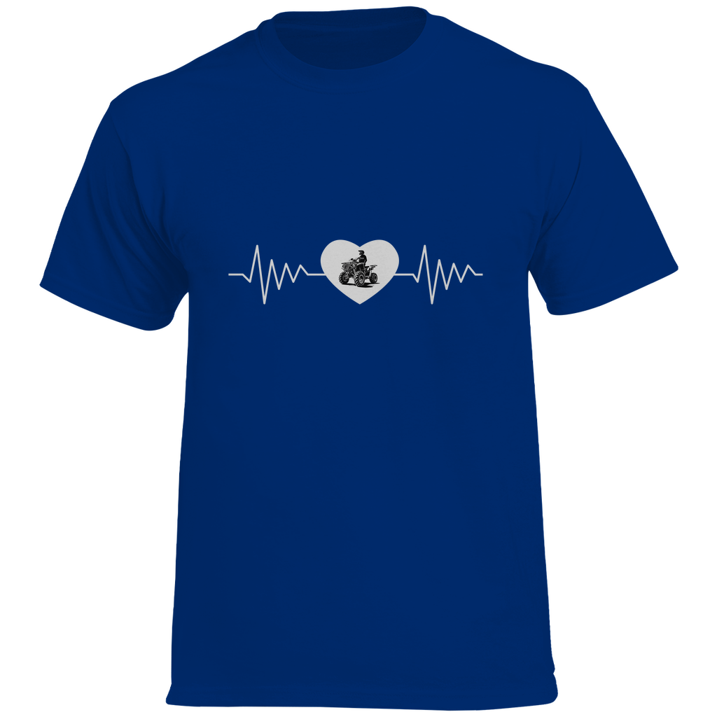 Herren Premium T-Shirt Quad Herzline