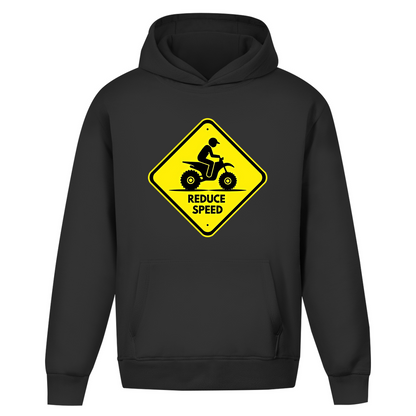 Oversize Hoodie Without Drawstring Quad Reduce Speed