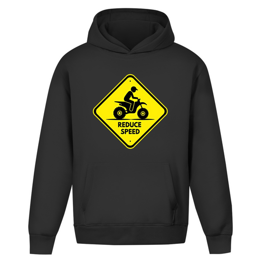Oversize Hoodie Ohne Kordel Quad Reduce Speed