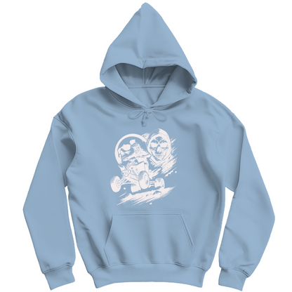 Sweat à capuche pour homme Quad Skull