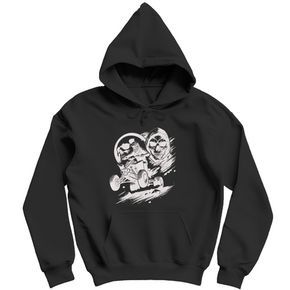 Sweat à capuche pour homme Quad Skull