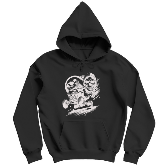 Sweat à capuche pour homme Quad Skull