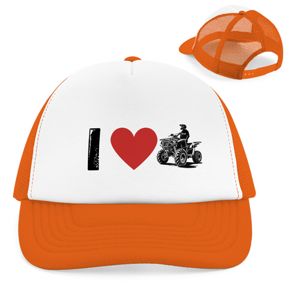 Retro Trucker Cap I Love Quad