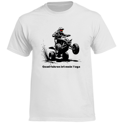Herren Premium T-Shirt Quad fahren ist mein Yoga