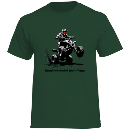 Herren Premium T-Shirt Quad fahren ist mein Yoga