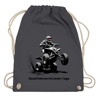Turnbeutel Quad fahren ist mein Yoga