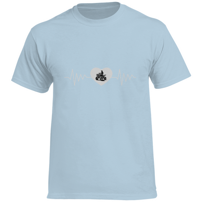 Herren Premium T-Shirt Quad Herzline