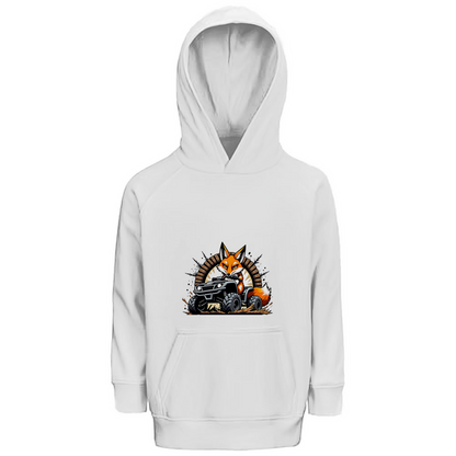 Kinder Premium Bio Hoodie Quad OffroadFuchs