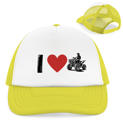 Retro Trucker Cap I Love Quad