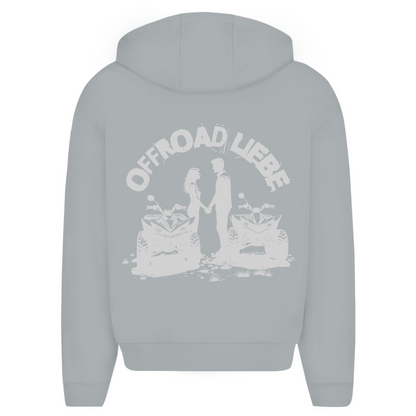 Oversize Zipper Hoodie Quad Offraod Liebe