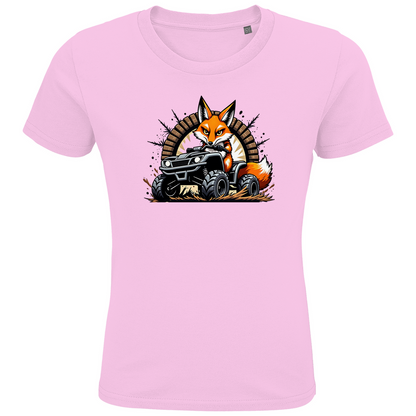 Kinder Premium Bio T-Shirt Quad OffroadFuchs