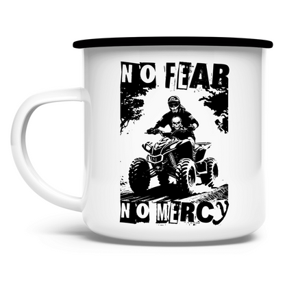 Enamel mug Quad No Fear No Mercy