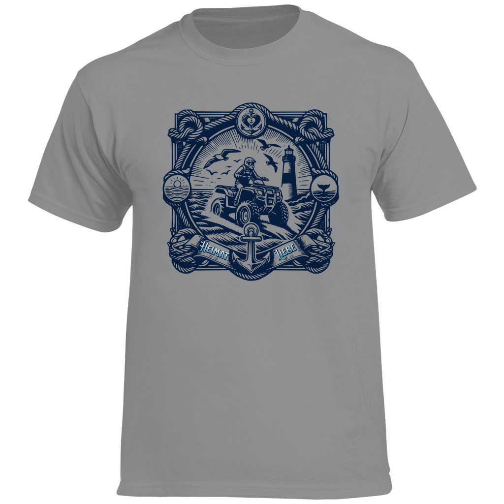 Herren Premium T-Shirt Quad HeimatLiebe