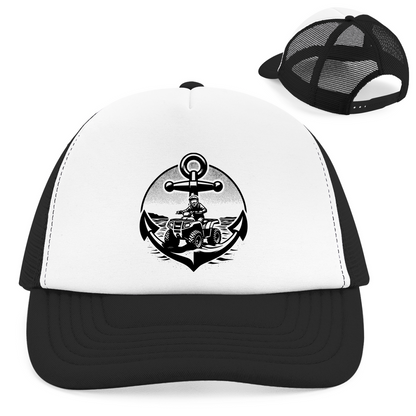 Retro Trucker Cap Quad Anker