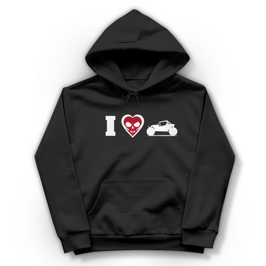 Damen Hoodie I Love Buggy