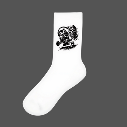 Cotton socks skull