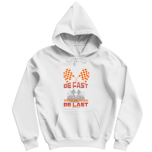 Sweat à capuche Quad pour homme Soyez rapide ou soyez le dernier