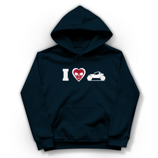 Damen Hoodie I Love Buggy